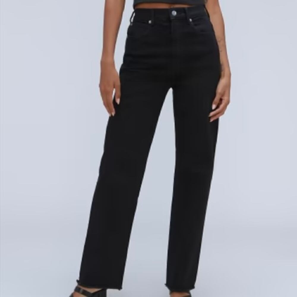 Everlane The Way High Jean Coal 28 Long NWOT